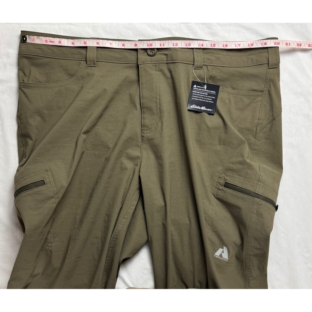 Eddie Bauer First Ascent Guide Pro Pants Womens 20W Slatgreen Hiking Stretch - Picture 9 of 16
